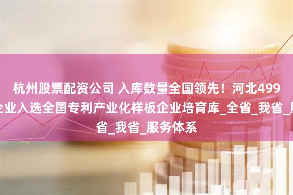 杭州股票配资公司 入库数量全国领先！河北499家中小企业入选全国专利产业化样板企业培育库_全省_我省_服务体系